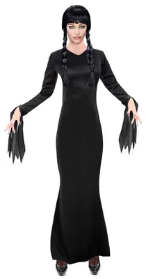 Zdjęcie produktu dla Rodzina Addamsów Morticia Czarna sukienka S