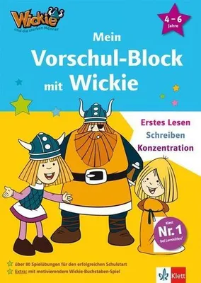 Immagine prodotto di Mein Vorschul-Block mit Wickie