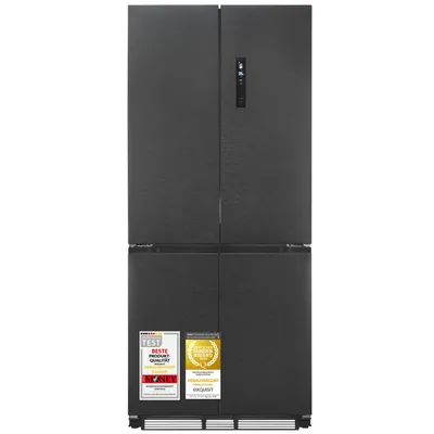 Produktbild von Exquisit Einbau-Multidoor | 466 Liter | No Frost Kühlen/Gefrieren | Schnellgefrieren | Türalarm | EMD470-170-200E inoxlook-az