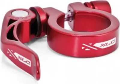 Immagine prodotto di XLC PC-L04 anello di bloccaggio del reggisella Ø 31,6 mm, alluminio, con sgancio rapido, rosso