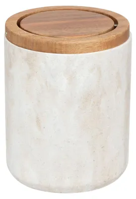 Immagine prodotto di 5five Simply Smart Tischmülleimer Come, Mülleimer, Abfalleimer, Polyresin, Beige, 1.5 L, 204928A