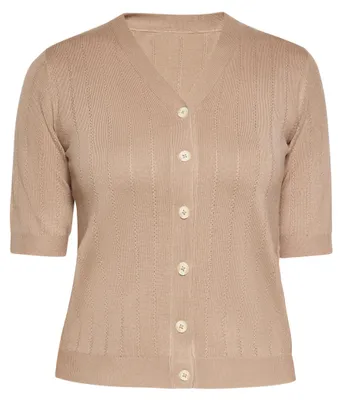 Produktbild von ALBEE damen strickjacke - taupe, L