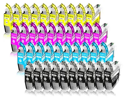 Produktbild von 40er Pack Druckerpatronen LC3213 kompatibel mit DCP-J572 J572DW