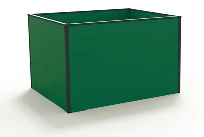 Produktbild von GFP Hochbeet Kräuter-Gemüse-Beet Aluminium CHRISTINA - 119x99x77cm - grün