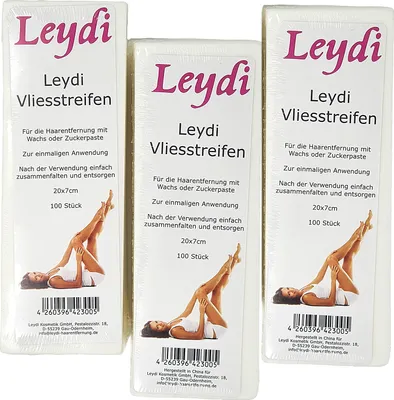 Produktbild von 300 Leydi Vliesstreifen für Wachs oder Zuckerpaste