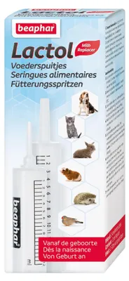 Produktbild von Fütterungsspritzen 14 ml Beaphar für Hunde Katzen - 2 Stück Lactol