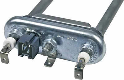 Produktbild von Europart 10030190 Heizelement Heizung Rohrheizung Heizstab 2050W 240V mit NTC Thermosicherung Waschmaschine passend wie Bauknecht Whirlpool Ignis 481225928914 Hanseatic Laden