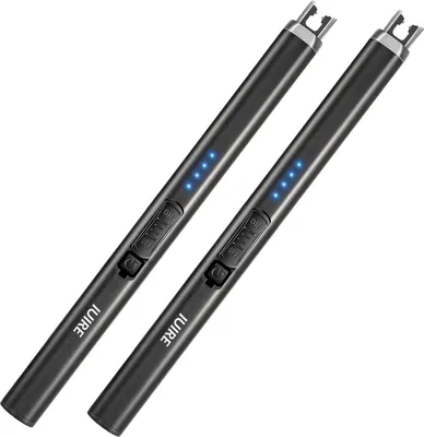Immagine prodotto di Accendino ad arco ricaricabile USB-C nero 2 interruttori di sicurezza