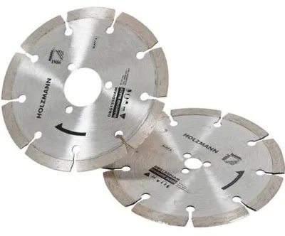 Image de Jeu de 2 disques diamant pour scie circulaire - Ø 125 mm - alésage 22,23 mm