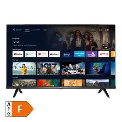 Produktbild von TCL P62 Series 32S6200 Fernseher 81,3 cm (32 Zoll) HD Smart-TV WLAN Schwarz