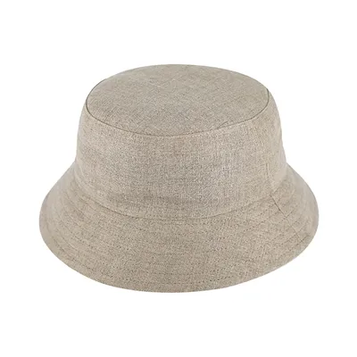 Produktbild von Fiebig Fischerhut Leinen uni UV-Schutz Beige Gr. 61