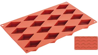 Produktbild von CONTACTO Backmatte, Höhe: 17 mm, Länge: 65 mm, Breite: 35 mm