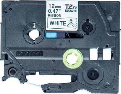 Produktbild von Brother TZe-R231 - Schwarz auf Weiß - Rolle (1,2 cm x 4 m) 1 Kassette(n) Band - für Brother PT-D210, D600, H110, P-Touch Cube PT-P300, P-Touch Embellish PT-D215
