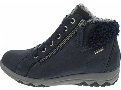 Produktbild von Waldläufer H-Teresa Schnürstiefel Blau in Gr. 41