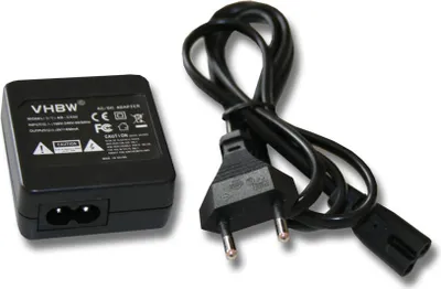 Produktbild von vhbw Netzteil kompatibel mit Casio Exilim EX-ZS6, EX-ZS5 Kamera, Digitalkamera, 0,5m