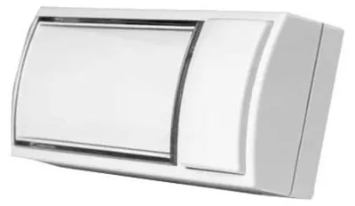 Produktbild von GROTHE Montilux 2154 Klingeltaster AP 32x90x18.5mm ws