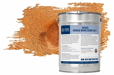 Image de Wixx Huile Bois Dur UV+ - Bangkirai - 1L