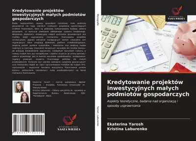 Produktbild von Kredytowanie projektów inwestycyjnych ma¿ych podmiotów gospodarczych