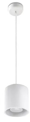 Produktbild von Pendelleuchte, Aluminium weiß, H 80 cm