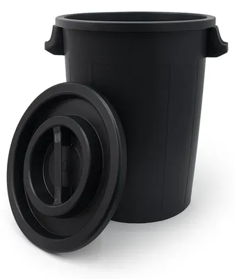 Image de Réservoir d'eau rond avec couvercle pour jardin