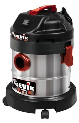 Zdjęcie produktu dla CEVIK CE-PRO20XE, 1250 W, odkurzacz bębnowy, do czyszczenia na sucho i na mokro, worek na kurz, 20 l, 58 dB