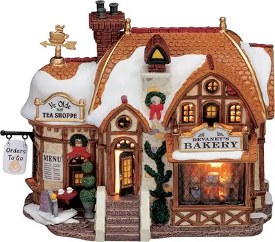 Immagine prodotto di Lemax Villaggio di Natale Panificio Casa di Natale Inverno - Figure di decorazione natalizia