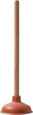 Produktbild von Saugglocke aus Gummi mit Stiel, Ø 14 cm, Stiellänge 41 cm