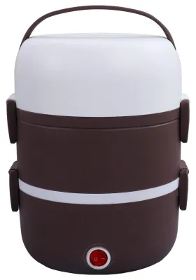 Elektrische Lunchbox 3 Etagen 1,2 L Bento Warmhaltebehälter 250 W