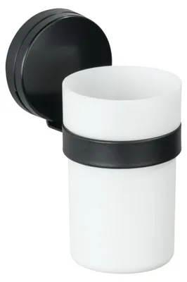 Image de Gobelet à dents Static-Loc® Plus Pavia noir
