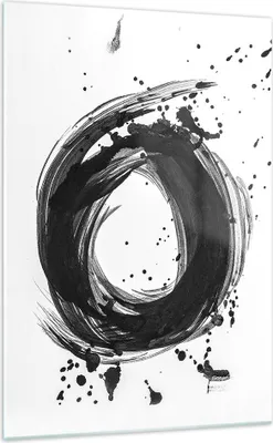 Produktbild von Bilder auf glas - Einteilig - Abstraktion Rad Aquarell - 70x100cm - Glasbilder - Wandbilder - Bilder - zum Aufhängen bereit - Wanddekoration aus Glas - Glas Bilder - Wandbild auf Glas - GPA70x100-4371