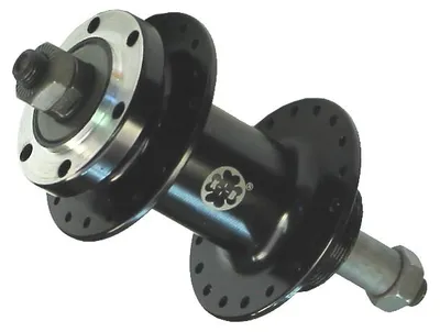 Produktbild von Nabe Hinterrad Schraub  6 Loch Disc schwarz 36 Loch