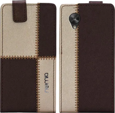 Produktbild von LG Nexus 5 numia Flipstyle Braun-Beige