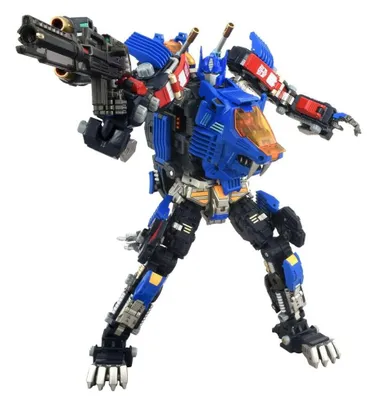 Productafbeelding van Transformers x Zoids Synergenex Actiefiguur 1/60, Shield-D-Prime, 26 cm