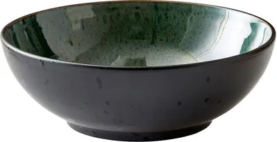 Produktbild von Bitz Salatschüssel 30cm schwarz grün