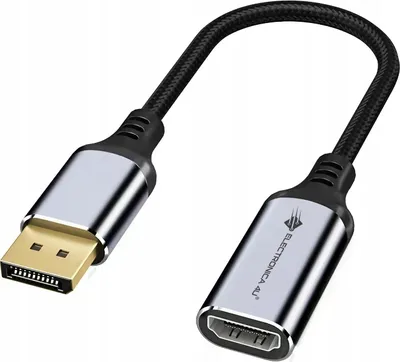 Image de Adaptateur Display Port DP mâle vers HDMI femelle câble 4K 30Hz