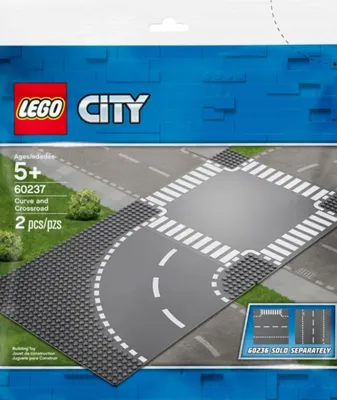 Immagine prodotto di LEGO® City curva e incrocio, 60237