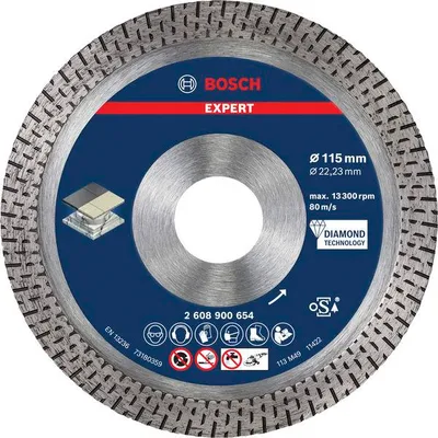 Produktbild von EXPERT Hard Ceramic Diamanttrennscheibe, 115x22,23 mm