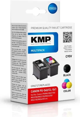 Produktbild von KMP Multipack C95V, 8 ml, 8 ml, 180 Seiten, 180 Seiten, Multipack