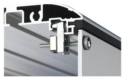 Produktbild von Rittal Befestigungssatz für Optipanel, Gewinde M5, für Bohr