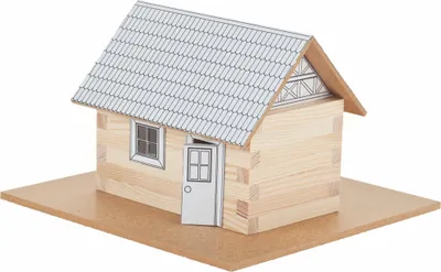 Image de Maison en bois kit de bricolage enfants à partir de 8 ans
