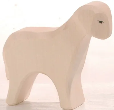 Produktbild von Schaf stehend - Ostheimer Holzfigur
