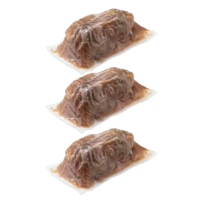 Produktbild von LANDPERLE SOUS-VIDE SCHWEINEFLEISCH Joues-De-Porc-Sous-Vide 3x ca. 700g Schweinebacken Schweinebäckchen vorgegart im eigenen Saft - Schweinebraten verzehrfertig - ohne Zusatzstoffe, Geschmacksverstärker oder Konservierungsstoffe