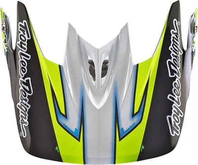 Produktbild von Troy Lee Designs D3 Helmvisier (CM), Cadence, black/yellow
