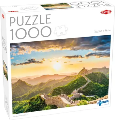 Imagen del producto de Tactic Lovers: La Gran Muralla China, 1000 piezas, Ciudad, 9 años