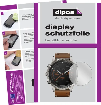 Produktbild von 6x Schutzfolie für Garmin MARQ Adventurer klar Displayschutzfolie Folie Display Schutz dipos
