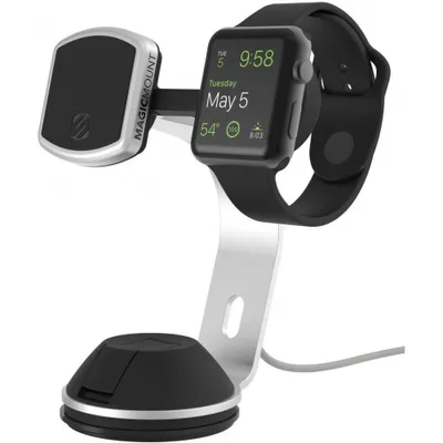 Obrázek produktu pro Scosche MagicMount Pro, Mobilní telefon/smartphone, Chytré hodinky, Tablet/UMPC, Vnitřní, Stříbrná