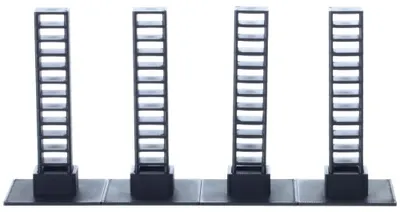 Produktbild von Stützen System für Carrera Digital 124 132 Evolution (Set 4 - Stützen Größe L) für Kurven Geraden Brücken Überfahrten
