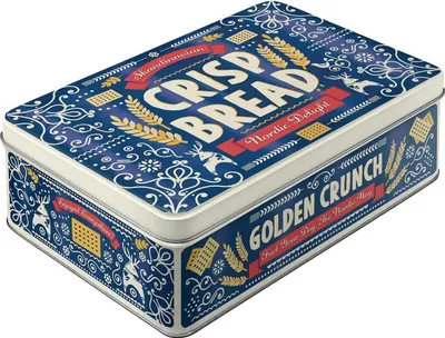 Produktbild von Nostalgic-Art - Vorratsdose Flach - Crisp Bread