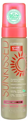 Immagine prodotto di Sunkissed Express 1 Hour Tan Mousse Autoabbronzante Rapida 200 ml