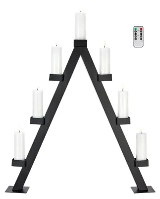 Productafbeelding van Markslöjd Arbor adventslicht, zwart, op batterijen